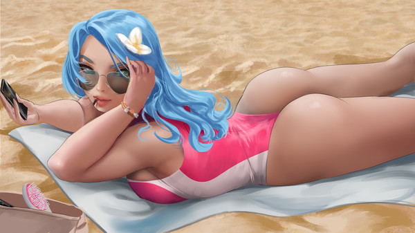 Screenshot of Glasses and Girls gameplay showing in-action mechanics