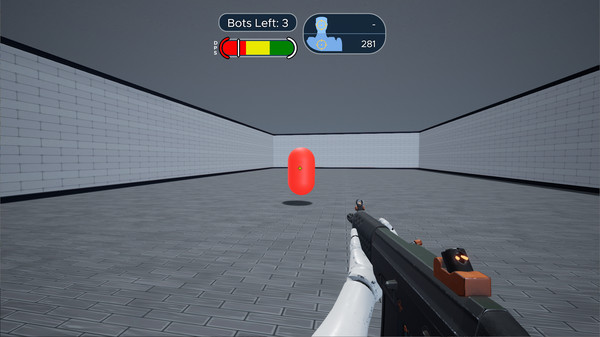 Screenshot z KovaaK's Tracking Trainer