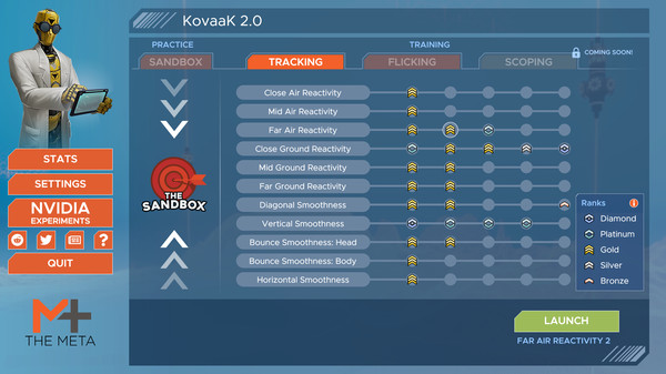 KovaaK's Tracking Trainer