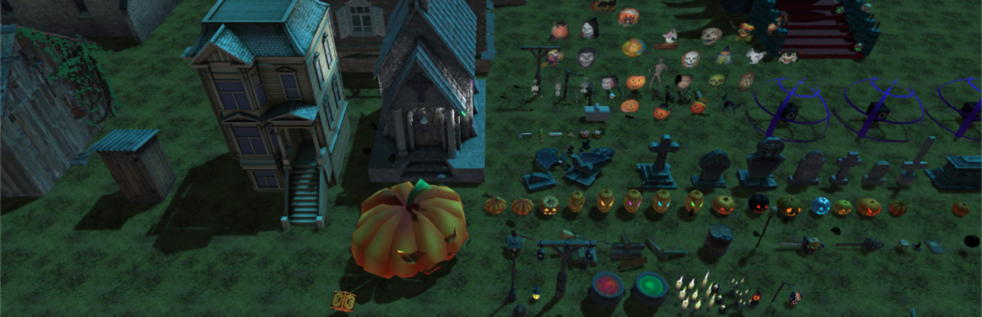 Halloween Decoration Sandbox
