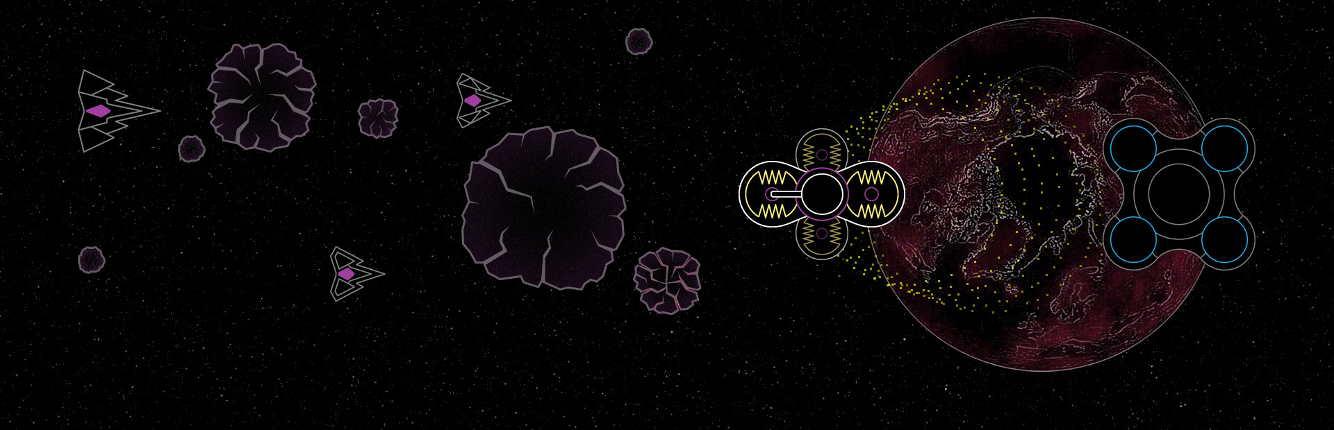 Dark Asteroids