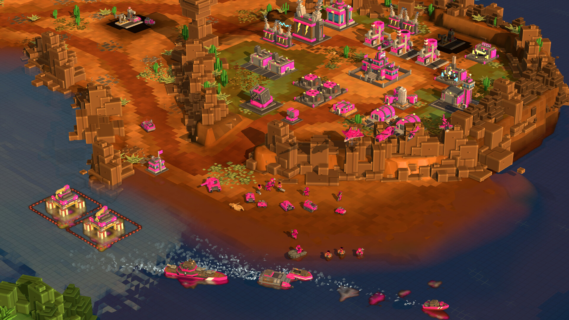 screenshot of 9-Bit Armies: A Bit Too Far 12