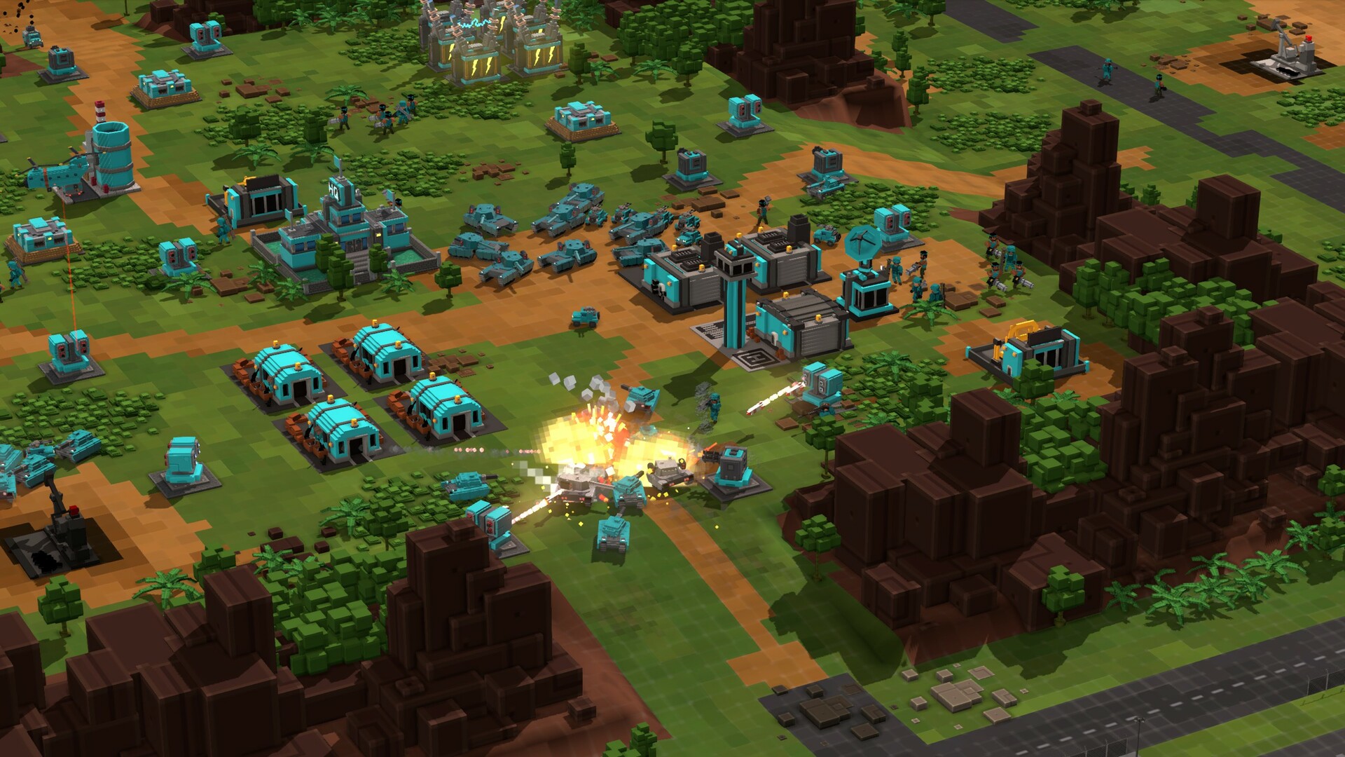 screenshot of 9-Bit Armies: A Bit Too Far 8