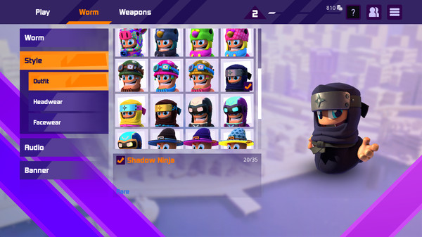 Worms Rumble - Action All-Stars Pack screenshot 2