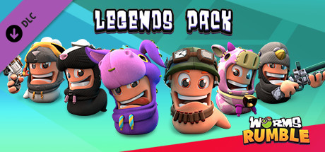 Worms Rumble - Legends Pack cover image