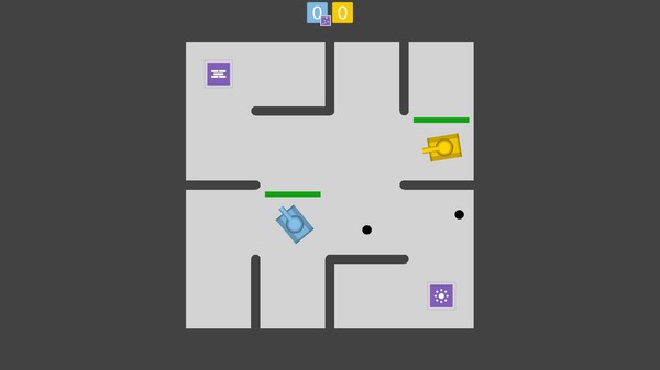 Screenshot 2 of Tanks in Labyrinth - additional gameplay view