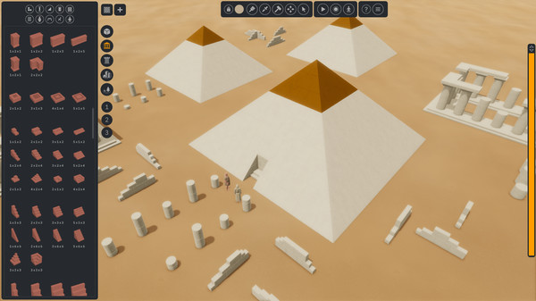 Screenshot z Mason: Building Bricks