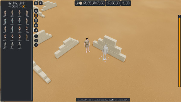 Screenshot z Mason: Building Bricks