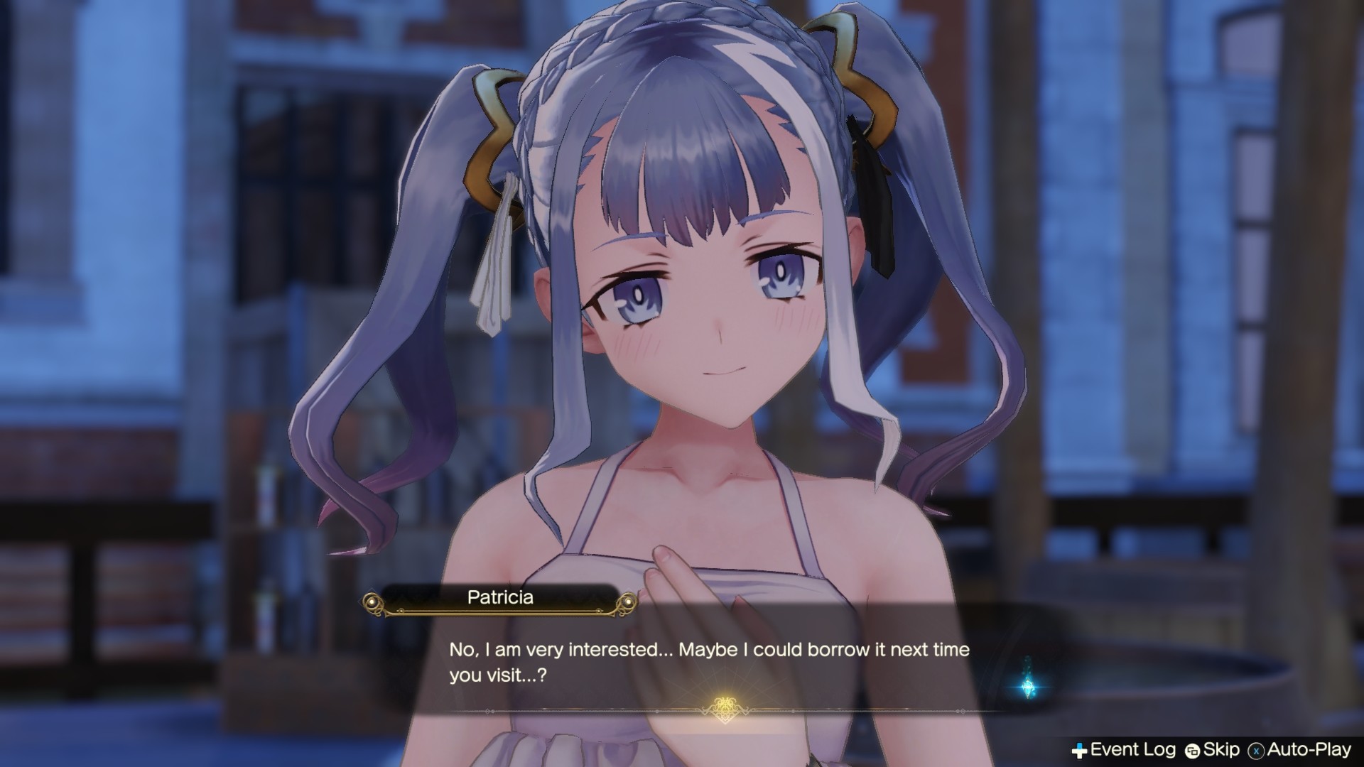 Atelier Ryza 2: Patricia's Swimsuit "White Beach Corset" Featured Screenshot #1