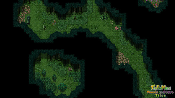 KHAiHOM.com - RPG Maker MZ - FSM: Woods and Cave