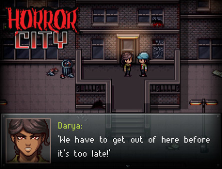 Screenshot z RPG Maker MZ - POP! Horror City Screenshot z RPG Maker MZ - POP! Horror City