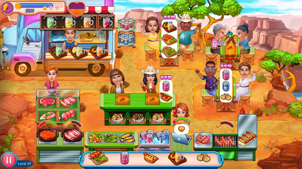 Screenshot z Claire's Cruisin' Cafe
