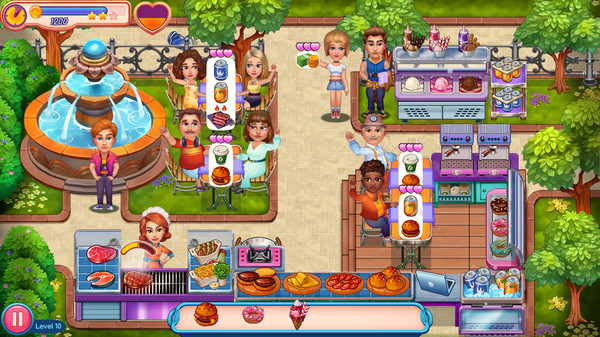 Screenshot z Claire's Cruisin' Cafe