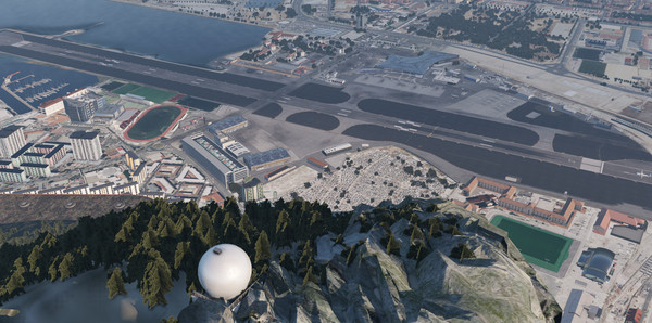 X-Plane 11 - Add-on: Skyline Simulations - LXGB - Gibraltar Airport — скриншот 20