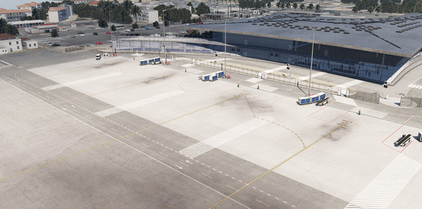 X-Plane 11 - Add-on: Skyline Simulations - LXGB - Gibraltar Airport — скриншот 17