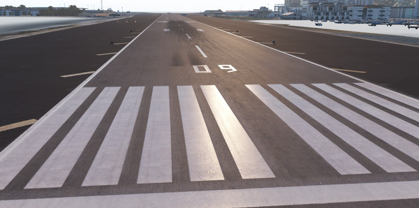 X-Plane 11 - Add-on: Skyline Simulations - LXGB - Gibraltar Airport — скриншот 13