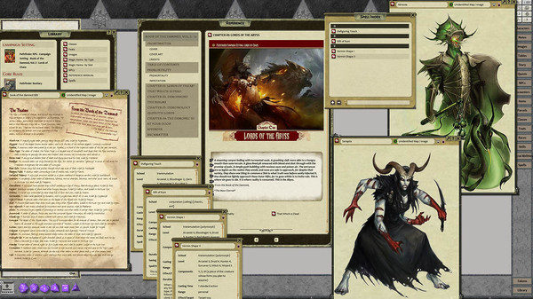 Fantasy Grounds - Pathfinder RPG - Campaign Setting: Book of the Damned—Volume 2: Lords of Chaos