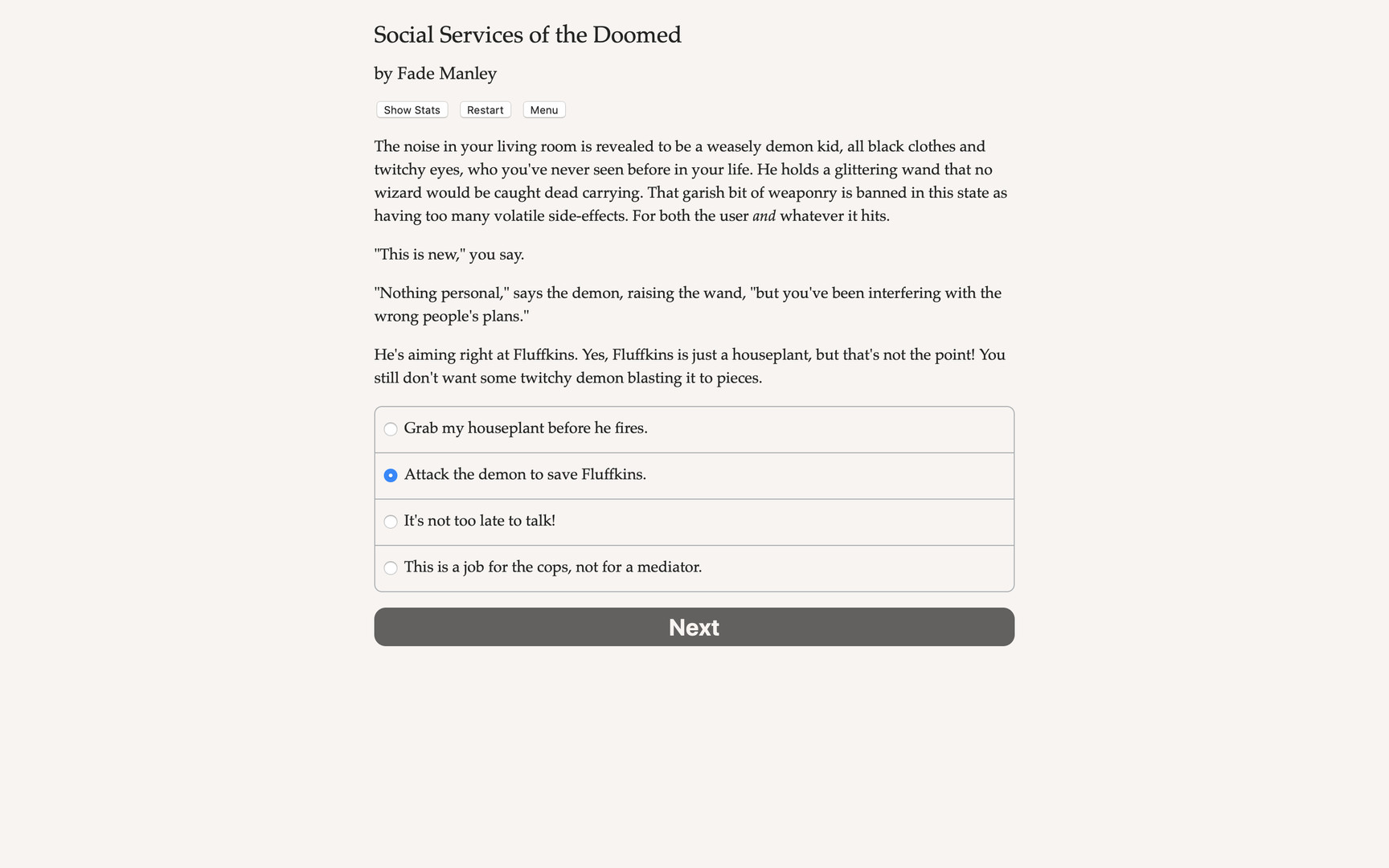 Social Services of the Doomed screenshot #5