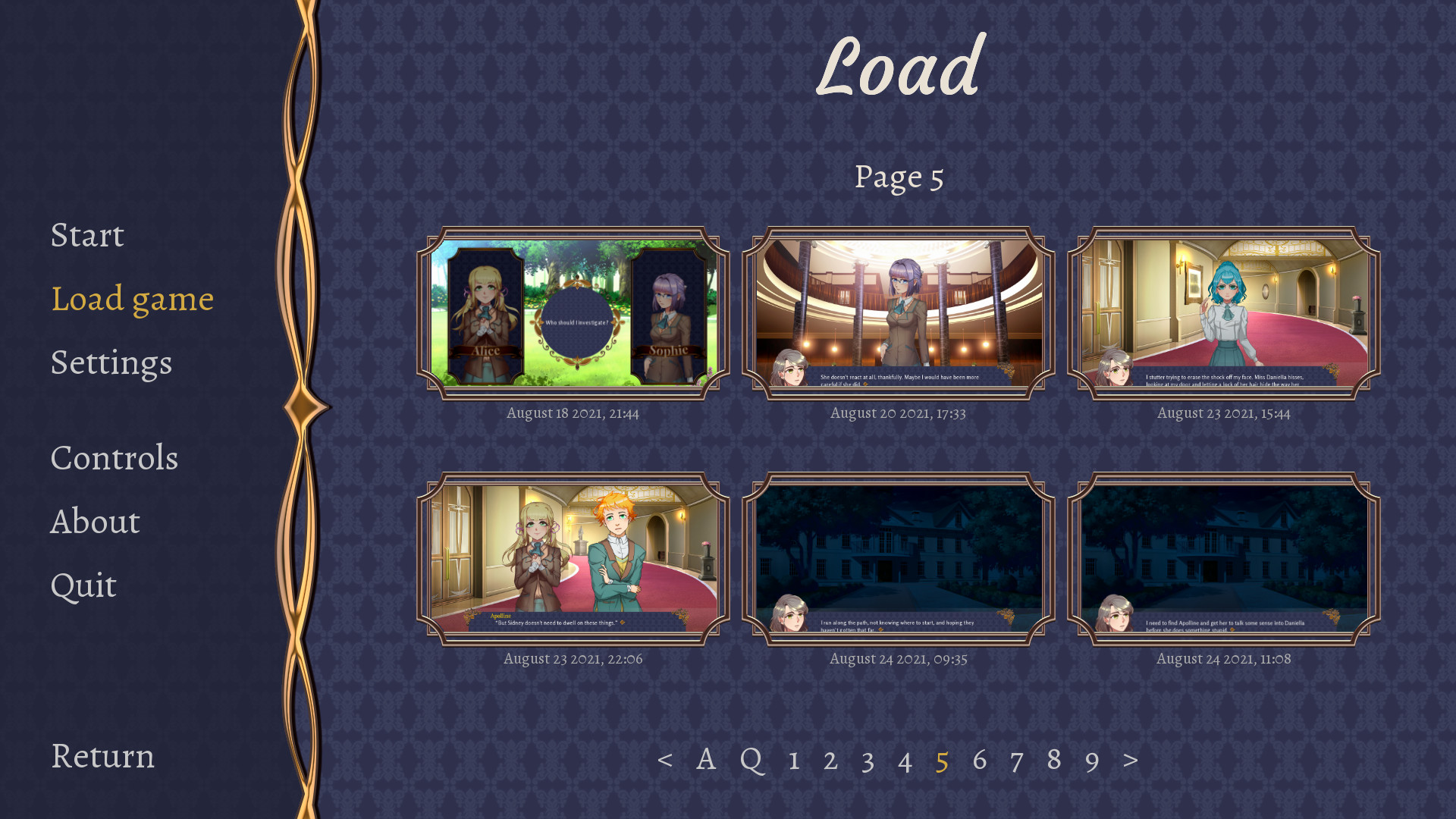 Death Becomes You - Mystery Visual Novel screenshot 11
