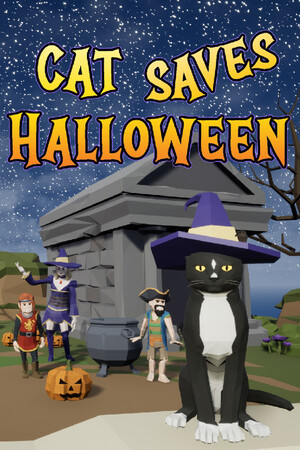 Cat Saves Halloween cover art