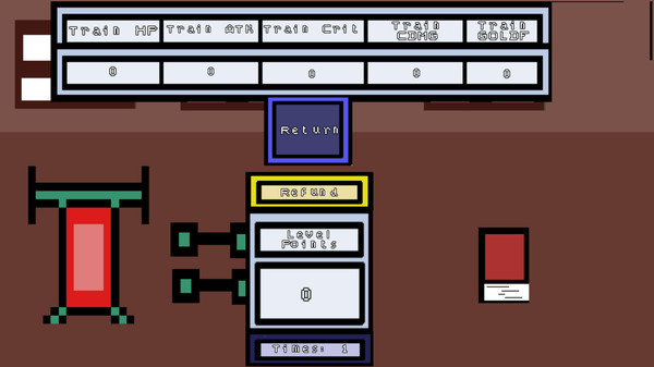 Screenshot z Greed Knights