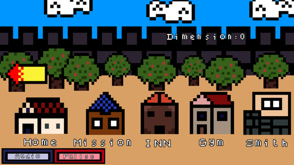 Screenshot z Greed Knights