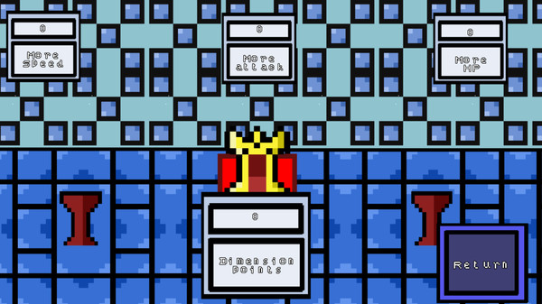 Screenshot z Greed Knights