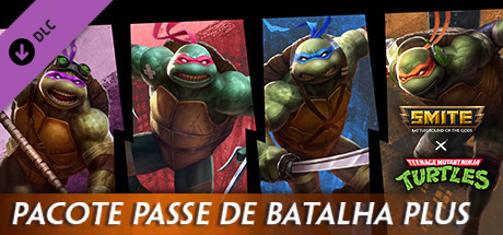 Pacote Plus de SMITE x Tartarugas Ninja