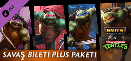 SMITE x Ninja Kaplumbağalar Plus Paketi