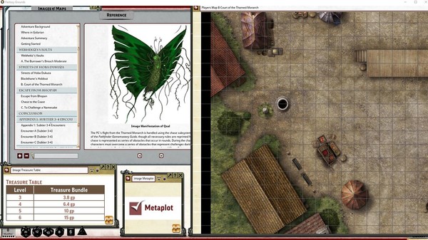 Fantasy Grounds - Pathfinder 2 RPG - Pathfinder Society Scenario #1-17: The Perennial Crown Part 2, The Thorned Monarch screenshot 2