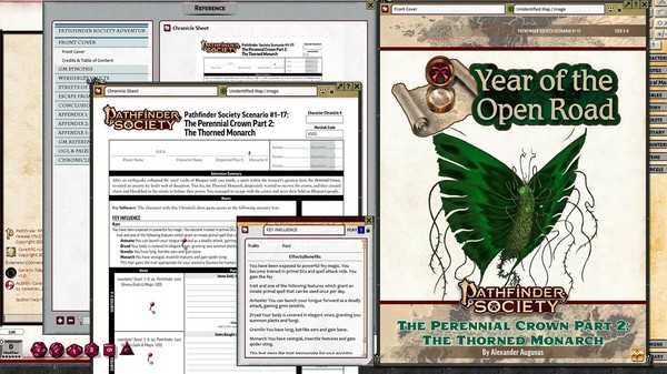 Fantasy Grounds - Pathfinder 2 RPG - Pathfinder Society Scenario #1-17: The Perennial Crown Part 2, The Thorned Monarch screenshot 5