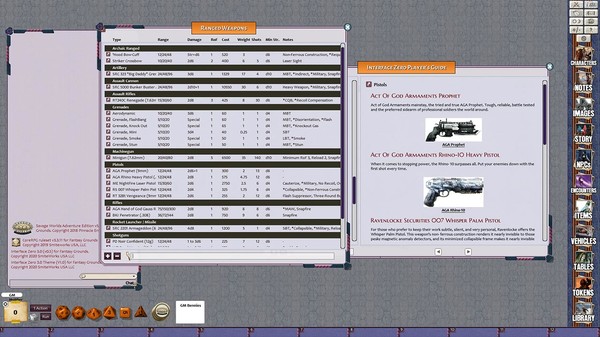 Fantasy Grounds - Interface Zero 3.0 Players Guide to 2095