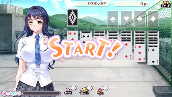 Pretty Girls Klondike Solitaire screenshot 2