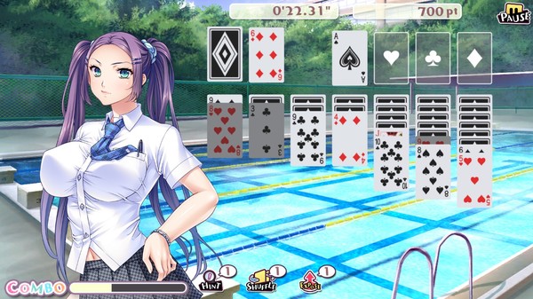 Pretty Girls Klondike Solitaire screenshot 5