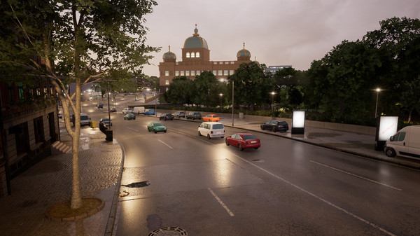 Screenshot z Fernbus Simulator - Czech