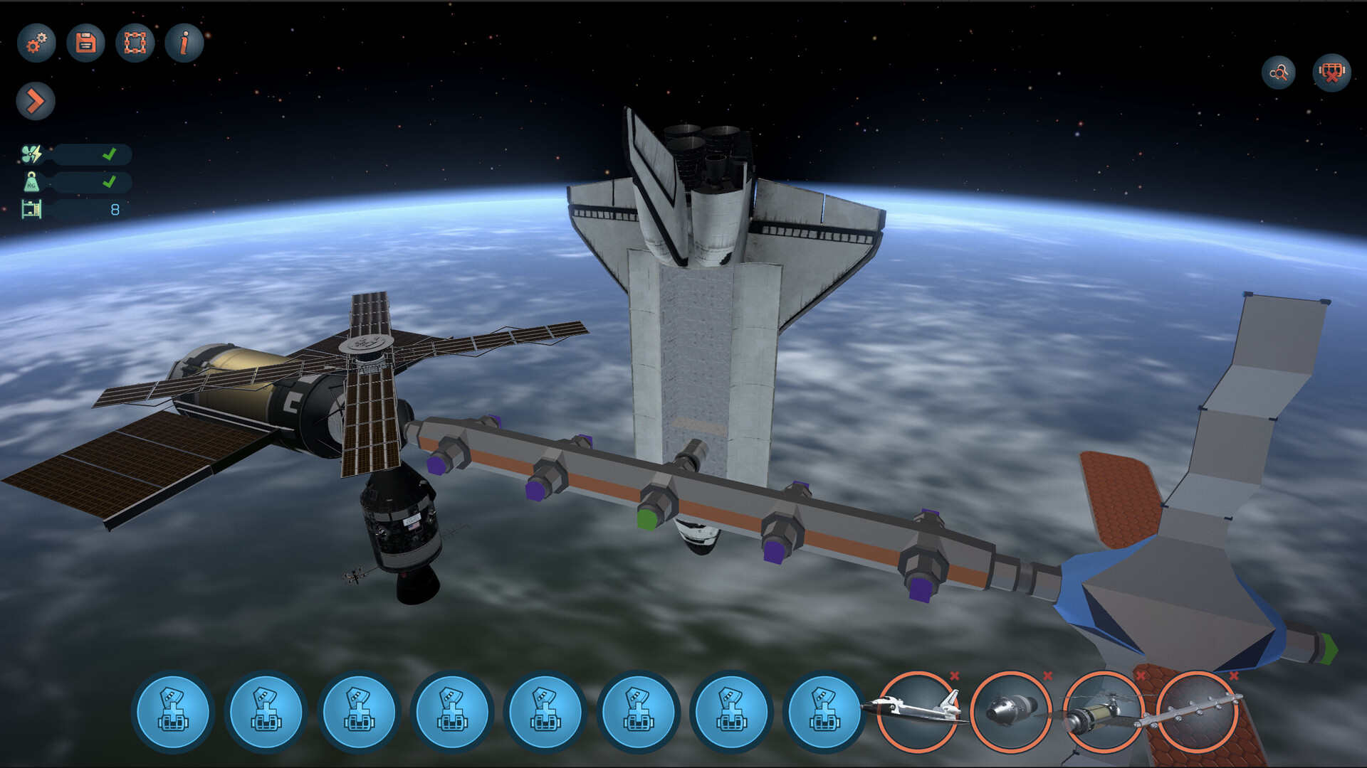 Space Station Designer screenshot #3