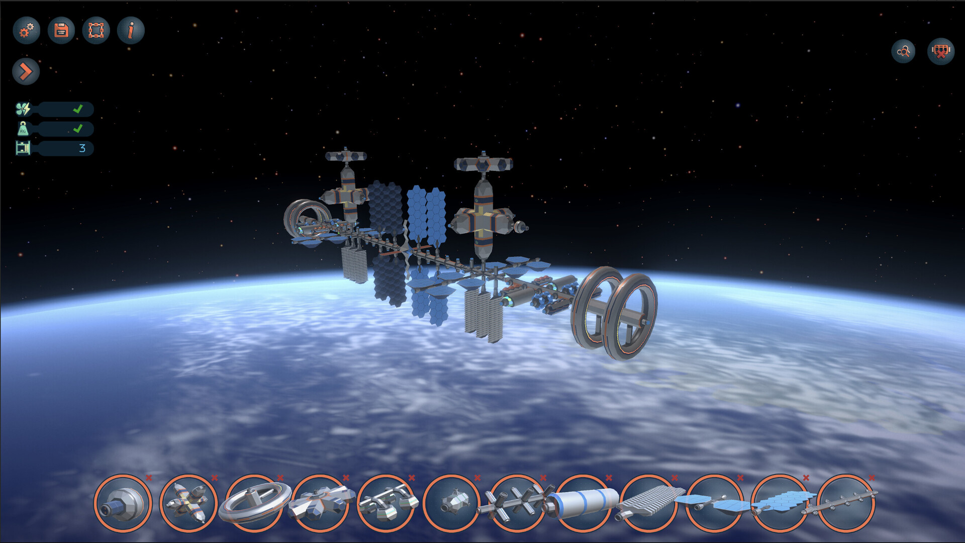 Space Station Designer screenshot #9