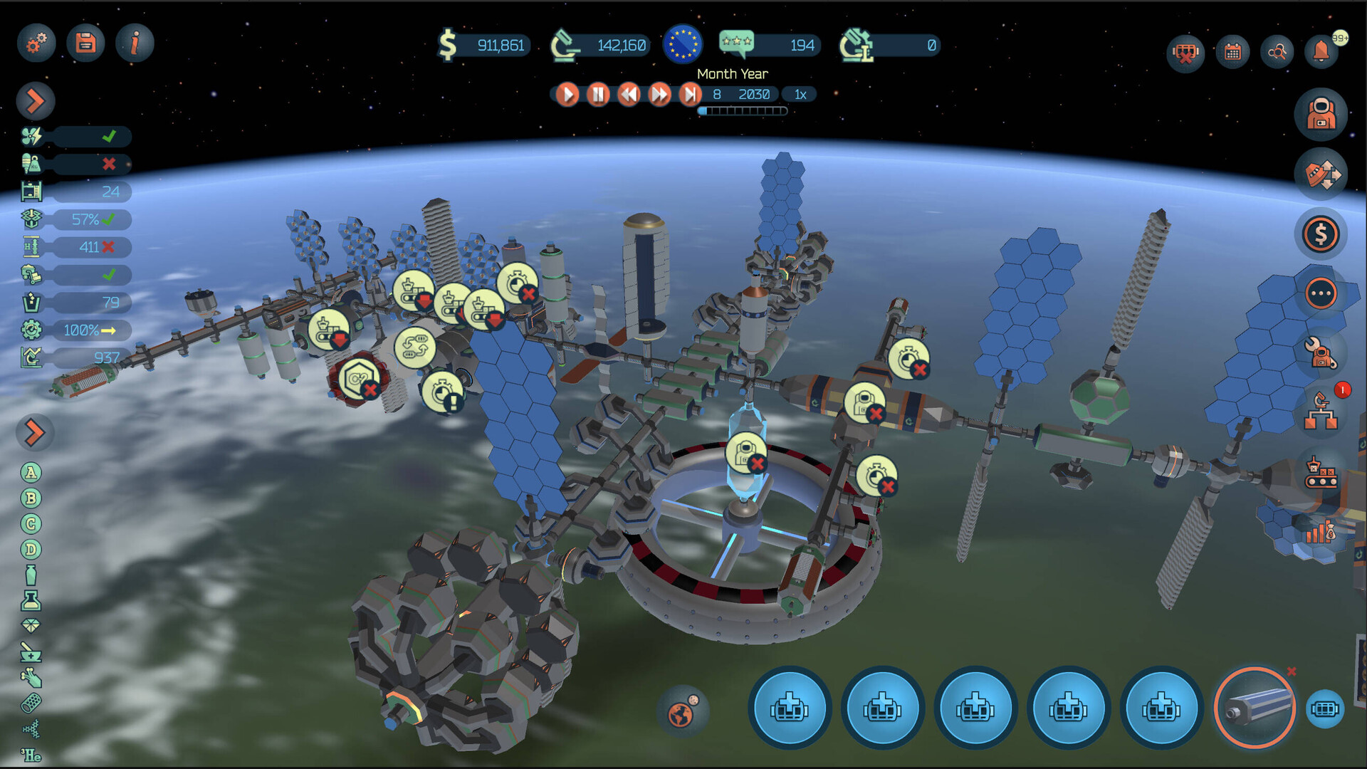 Space Station Designer screenshot #4