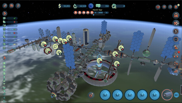 Screenshot 4 of Space Station Designer - final gameplay screenshot