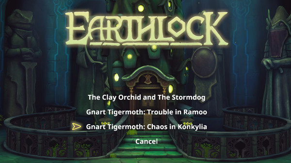 Screenshot z EARTHLOCK Comic Book #3: Gnart Tigermoth: Chaos in Konkylia