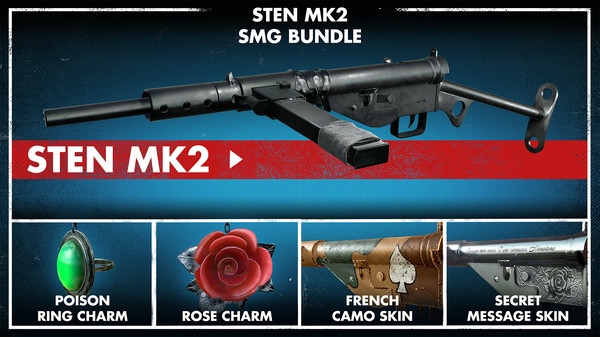 Zombie Army 4: Sten MK2 SMG Bundle