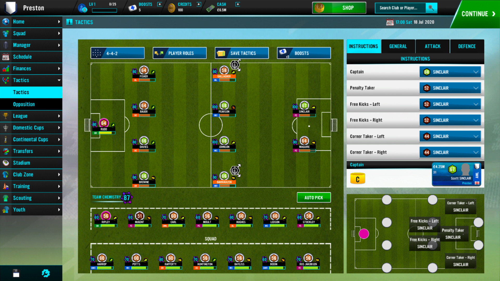 #3. Soccer Manager 2021 (Steam) بواسطة: Invincibles Studio Ltd