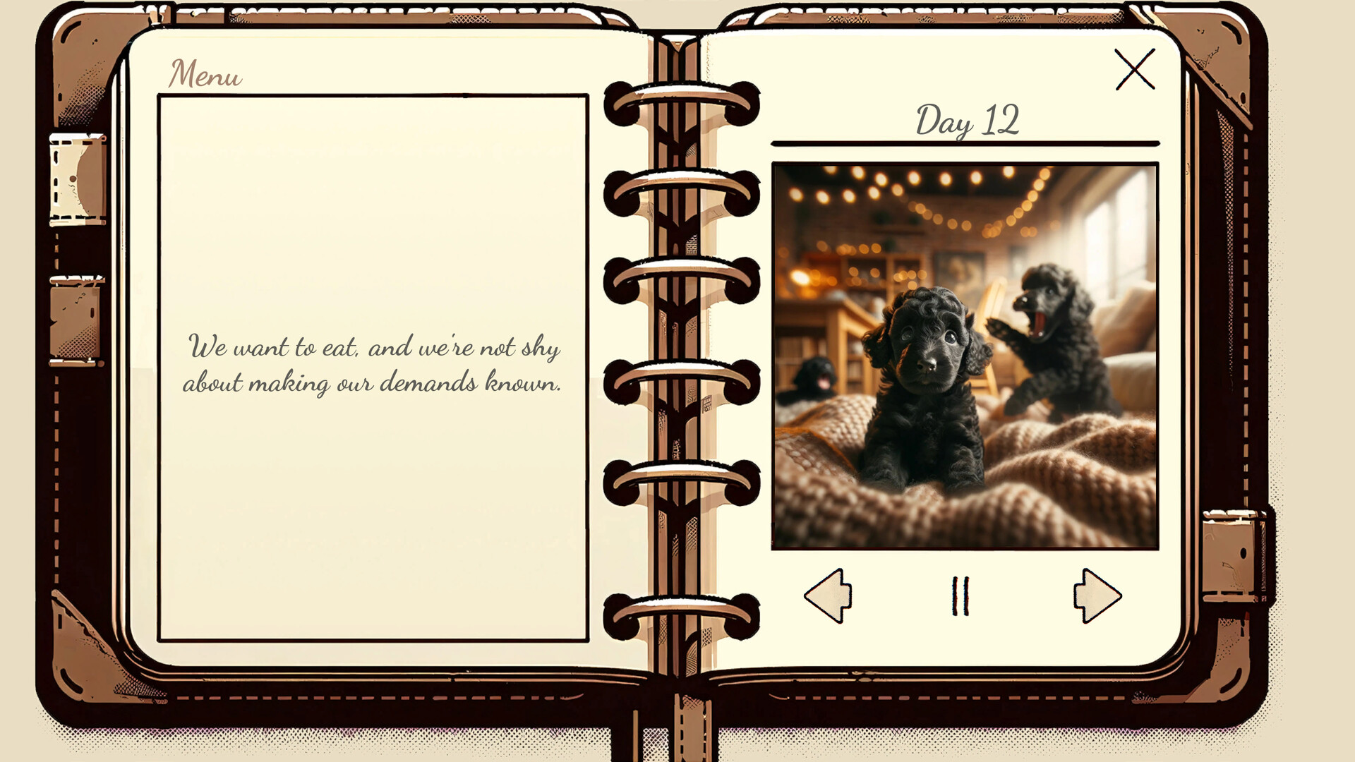 My Poodle's Diary - Visual Novel screenshot #5