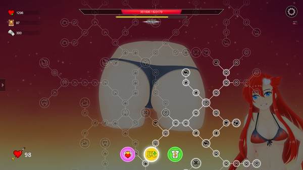 Screenshot z Hentai Beach