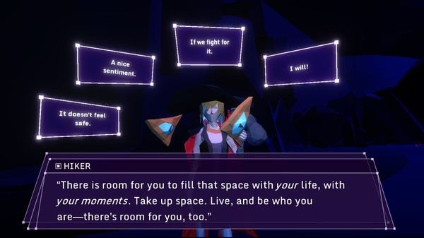 Screenshot z Glitchhikers: The Spaces Between Screenshot z Glitchhikers: The Spaces Between