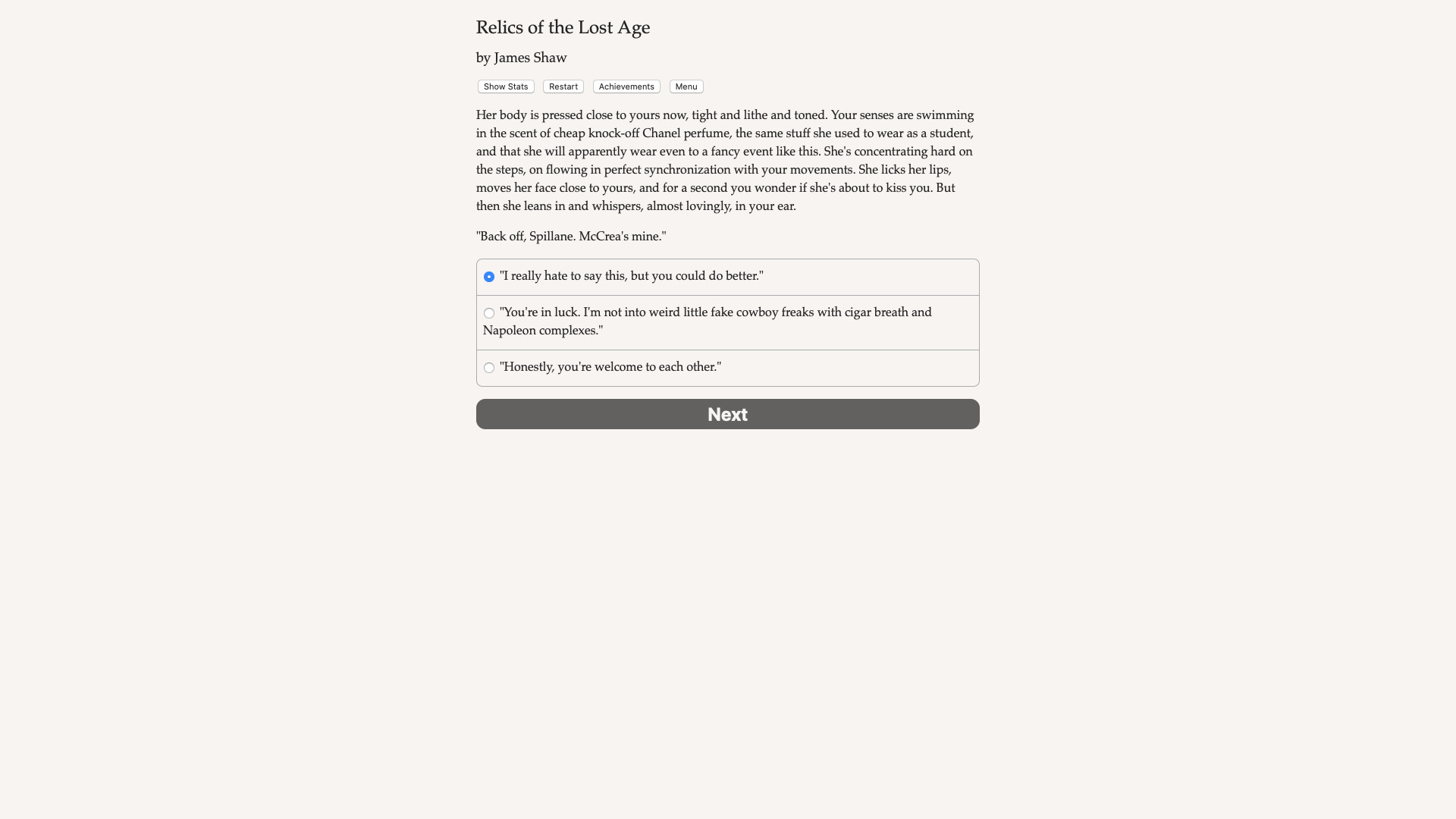 #2. Relics of the Lost Age (Steam) بواسطة: Hosted Games
