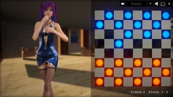 3D Hentai Checkers - Additional Girls 2