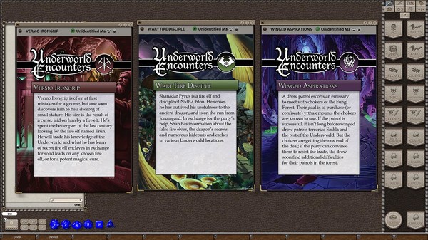 Fantasy Grounds - Rise of the Drow: Underworld Encounters