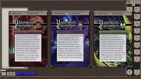Fantasy Grounds - Rise of the Drow: Underworld Encounters
