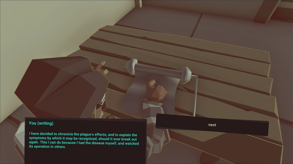 Screenshot z Plague Doctor- Contagion: 430 BCE-2020 AD